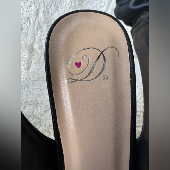 Delicious Black Heels with Slingback - Picture 6 of 7